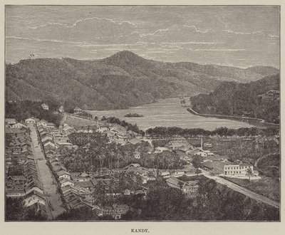 Kandy (grabado) de English School