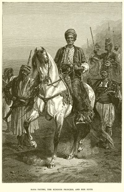 Kara Fatima, la Princesa Kurda, y su Séquito de English School