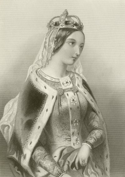 Catalina de Valois, reina del rey Enrique V de English School
