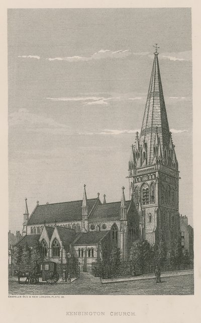 Iglesia de Kensington, Londres de English School