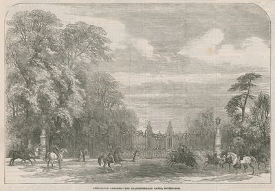 Kensington Gardens, las puertas de Coalbrookdale, Rotten Row, Londres de English School