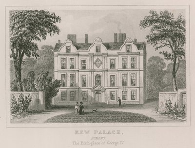 Palacio de Kew, Surrey - el lugar de nacimiento de Jorge IV de English School