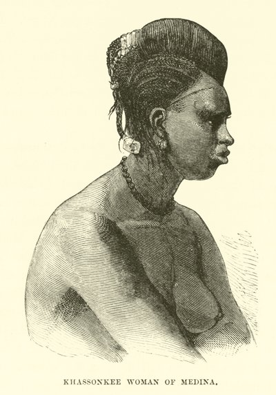 Mujer Khassonkee de Medina de English School
