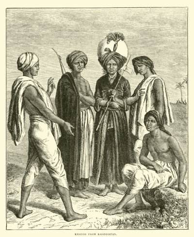 Khonds de Khondistán de English School