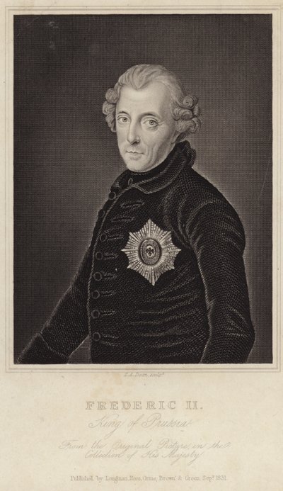 Rey Federico II de Prusia de English School
