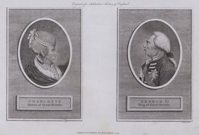 Rey Jorge III y Reina Carlota de English School