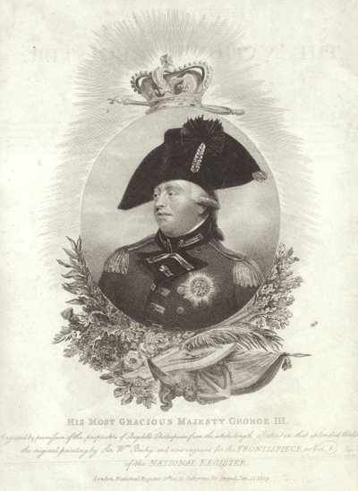 Rey Jorge III de Gran Bretaña e Irlanda de English School