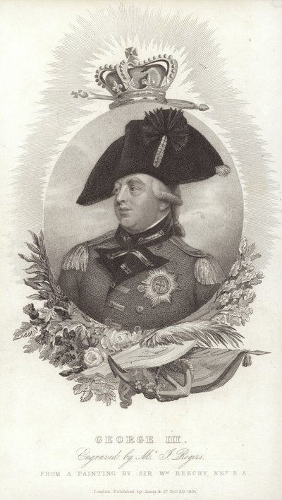 Rey Jorge III de Gran Bretaña e Irlanda de English School