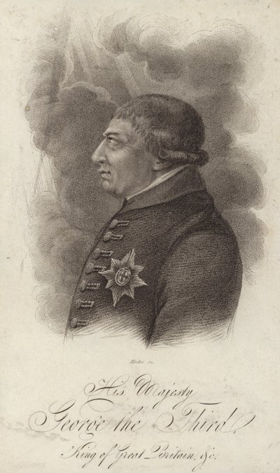 Rey Jorge III de Gran Bretaña e Irlanda de English School
