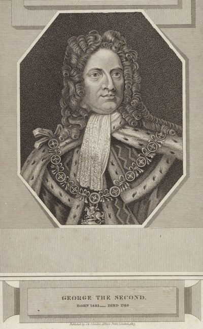 Rey Jorge II de Gran Bretaña e Irlanda de English School