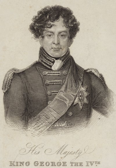 Rey Jorge IV de Gran Bretaña e Irlanda de English School
