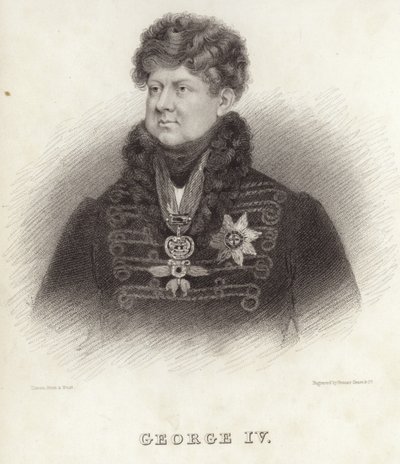 Rey Jorge IV de Gran Bretaña e Irlanda de English School