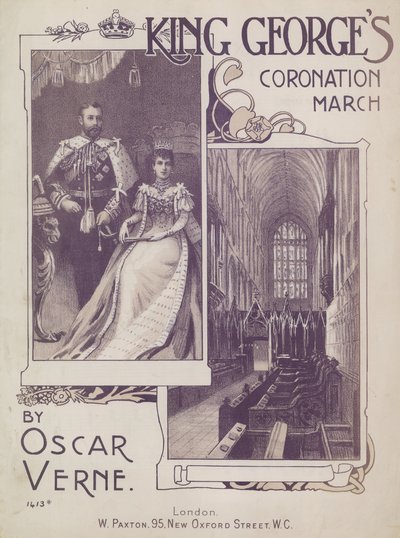 Marcha de la Coronación del Rey Jorge por Oscar Verne de English School