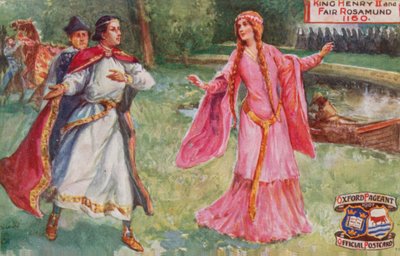 El Rey Enrique II y la Bella Rosamunda, 1160 de English School
