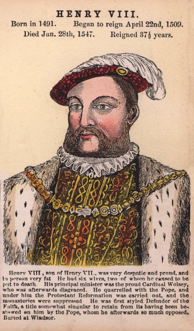 Rey Enrique VIII de English School