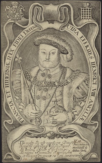 Rey Enrique VIII de Inglaterra de English School