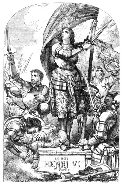 Rey Enrique VI (Enrique VI, Parte 1) - Ilustración en 