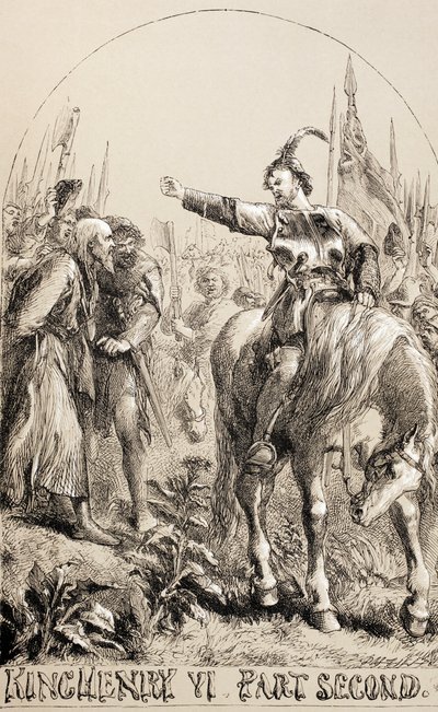 Rey Enrique VI, Parte II, 1890 de English School