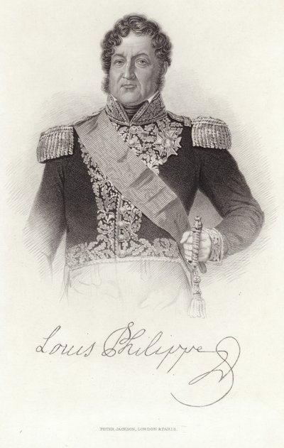 Rey Luis Felipe I de Francia de English School