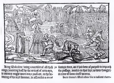 El rey Malcolm de Escocia observa el trabajo agrícola, 1586 de English School