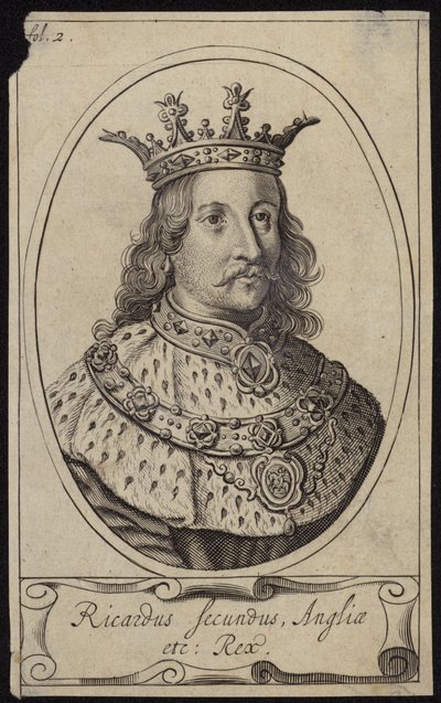 Rey Ricardo II de Inglaterra de English School