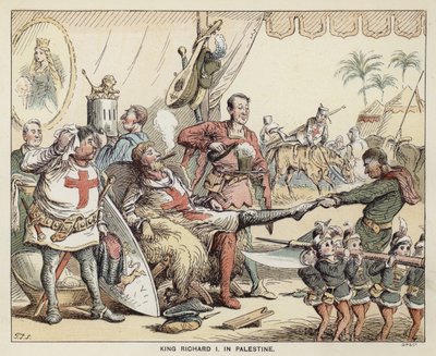 El rey Ricardo I en Palestina de English School