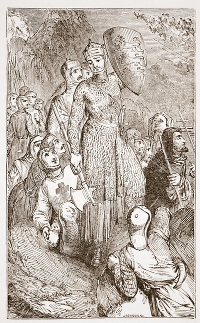 El Rey Ricardo en la Cruzada de English School