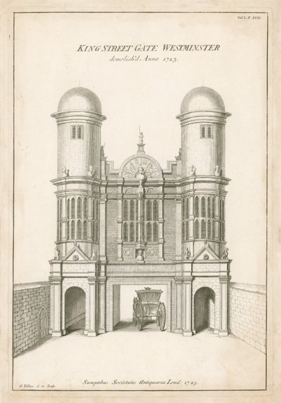 Puerta de King Street, Westminster de English School