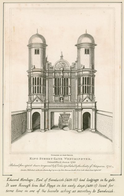 Puerta de King Street, Westminster de English School