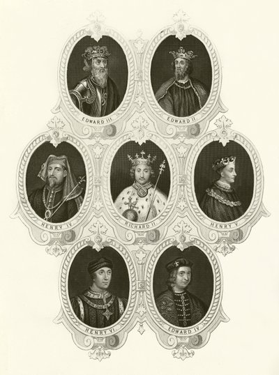 Reyes de Inglaterra de English School