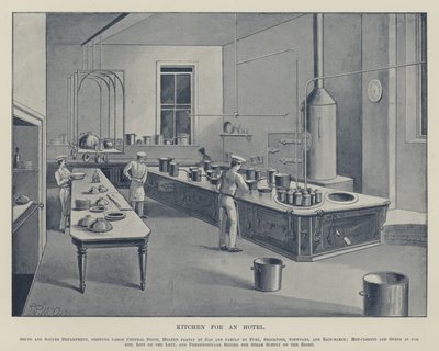 Cocina para un hotel de English School