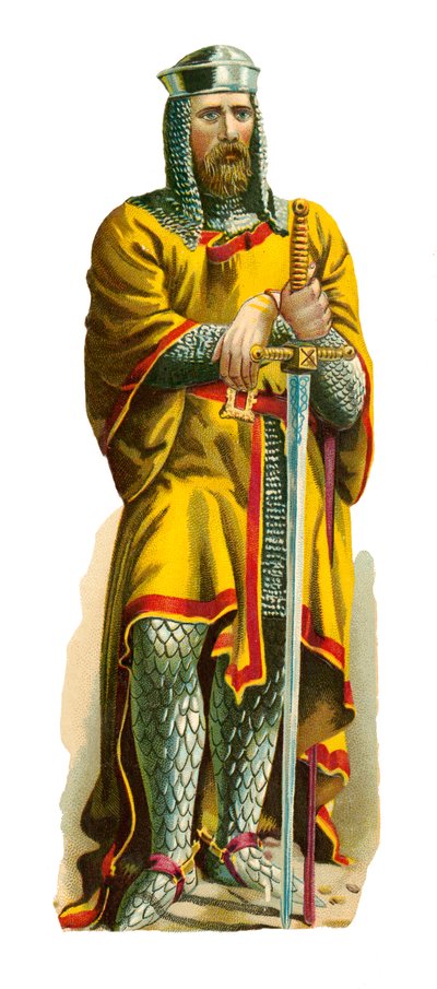 Caballero del tiempo del rey Esteban de English School