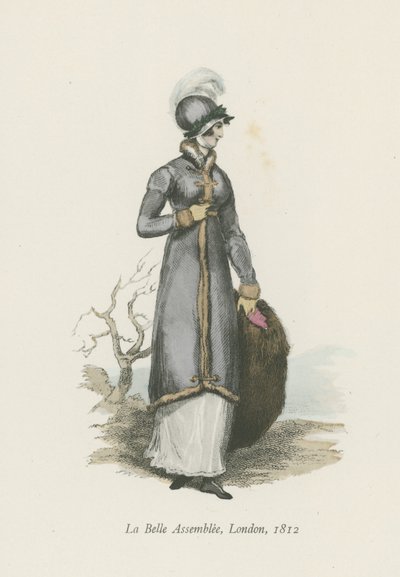 La Belle Assemblee, Londres, 1812 de English School