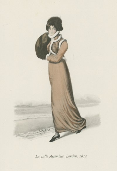 La Belle Assemblee, Londres, 1813 de English School