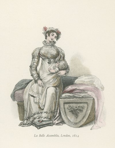 La Belle Assemblee, Londres, 1814 de English School