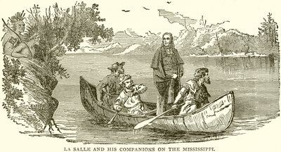 La Salle y sus Compañeros en el Mississippi de English School