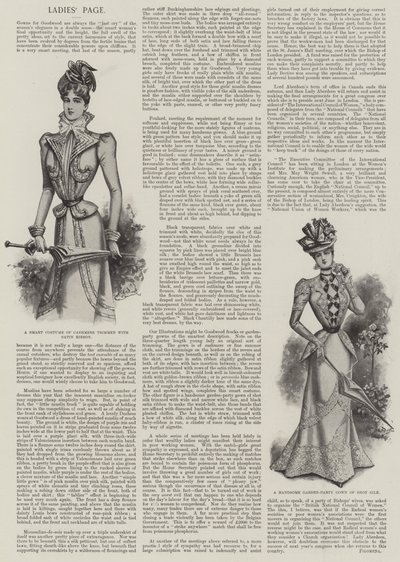 Página de las damas de English School