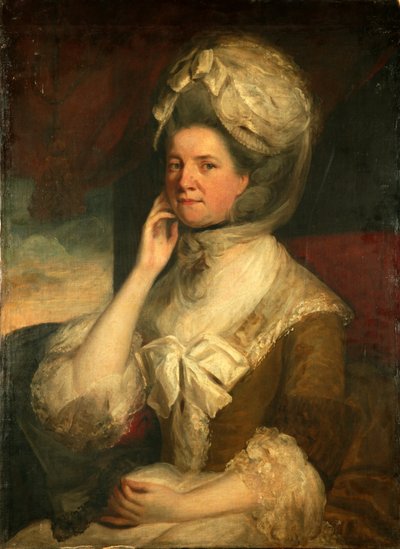 Lady Gordon (óleo sobre lienzo) de English School