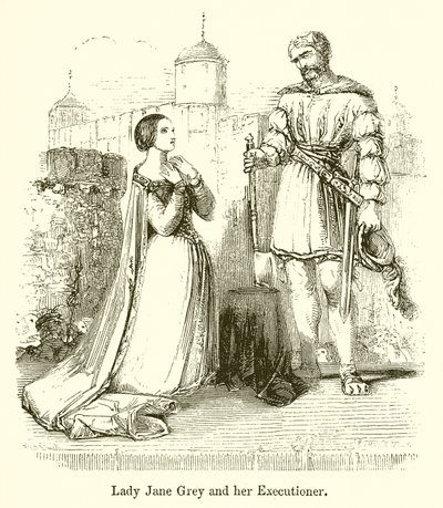 Lady Jane Grey y su verdugo de English School