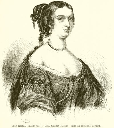 Lady Rachael Russell, esposa de Lord William Russell de English School