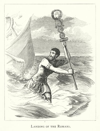 Desembarco de los romanos de English School