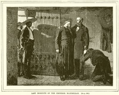 Últimos momentos del Emperador Maximiliano de English School