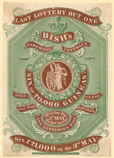 Penúltima lotería de English School