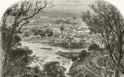 Launceston, Tasmania, c.1880, de 
