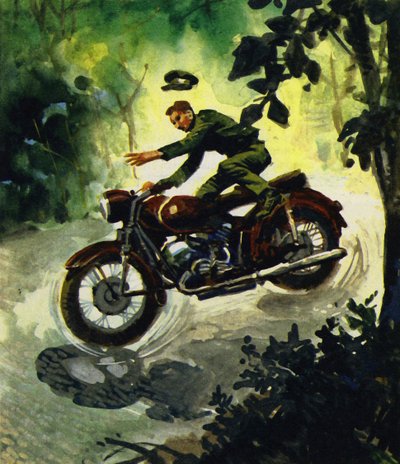 Lawrence murió en 1935 en un accidente de motocicleta de English School