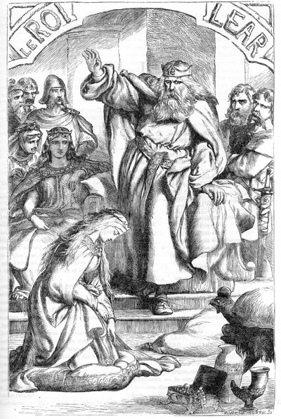 El Rey Lear - Ilustración en 
