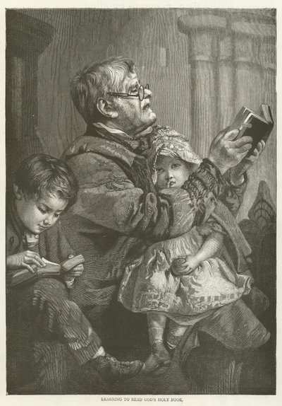 Aprendiendo a leer el Libro Sagrado de Dios de English School