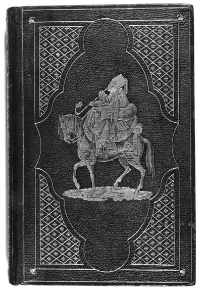 Cubierta de cuero para Eothen; or, Traces of Travel Brought Home from the East por Alexander William Kinglake (1809-91) publicado en 1844 de English School