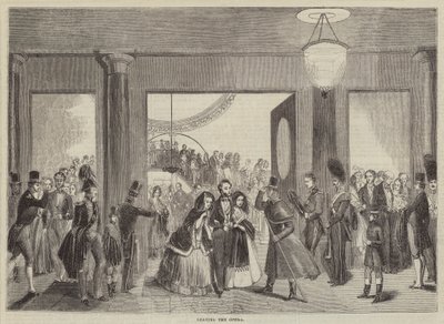 Saliendo de la ópera de English School