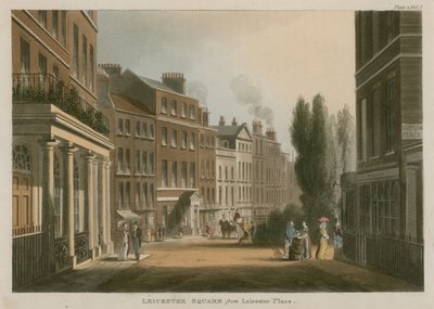 Leicester Square desde Leicester Place, Londres de English School